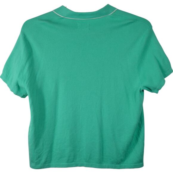 Original Use Green Button-Up Shirt XXL – Retro Camp Collar Style - Picture 4 of 4